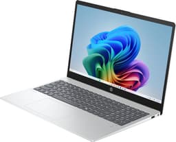 HP OmniBook 3 NGAI | 15.6" Full HD IPS Touchscreen | AMD Ryzen AI 5 330 | 16GB DDR5 | 512GB SSD | Copilot+ | Windows 11 Home | Zilver QWERTY toetsenbord — thumbnail 2