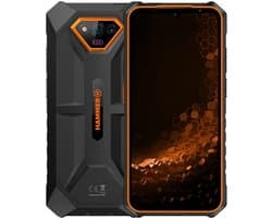 Hammer Iron V LTE Smartphone - bouwtelefoon - 6GB/64GB Oranje – IP69 Waterdicht, 6320mAh Batterij, Dual SIM
