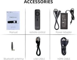 HiFi-versterker met hoog/laagdoorlaatfilter en Bluetooth 5.0 - 2.1-kanaal systeem — thumbnail 5