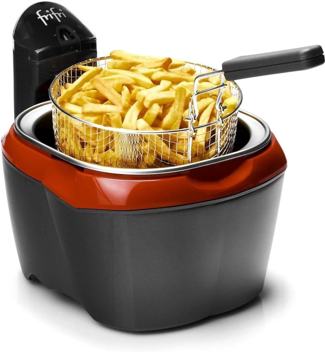 Friteuse voor initiatie, 3 l, antraciet, 3200 W met koude zone-technologie — afbeelding 1
