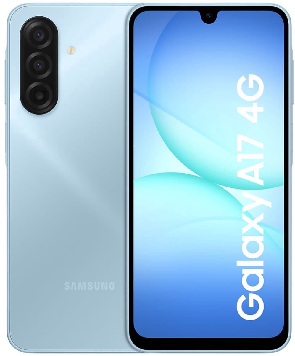 Samsung Galaxy A17 17 cm (6.7") Hybride Dual SIM 4G USB Type-C 8 GB 256 GB 5000 mAh Lichtblauw — afbeelding 1