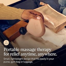 Draagbaar Massagepistool voor Diep Weefsel - Verlichting van Spierpijn in Nek, Rug, Benen, en Meer — thumbnail 3