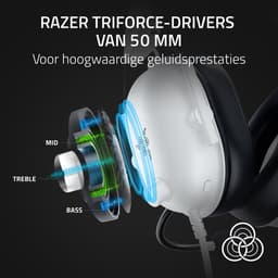 Razer BlackShark V2 X - Bedrade Gaming Headset - Xbox Licensed - Wit — thumbnail 4