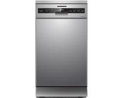 Heinner HDW-FSM45710AXD+++ Vrijstaand Vaatwasser – 10 Couverts – Extra Droog & Dual Zone – AquaStop – LED Display – Open Deuralarm – RVS – 5 Jaar Garantie