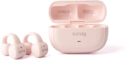 Sanag S3S – Open-Ear Bone Conduction Koptelefoon – Bluetooth 5.3 –Ai headset Sport Oorclip – 56u Lange Batterijduur – Waterdicht – Roze — thumbnail 5