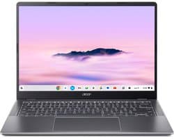Acer Chromebook Plus 514 CB514-6HT-3689 - 14 inch - Touchscreen - Core 3 (i3) - 8GB - 128GB - Verlicht toetsenbord - Grijs