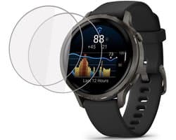 2x Folie Screenprotector Geschikt voor Garmin Venu 4 41mm - Screenprotector - Beschermglas Folie