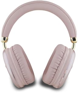 Guess Bluetooth Stereo Koptelefoon - Saffiano Triangle Logo - Roze — thumbnail 2