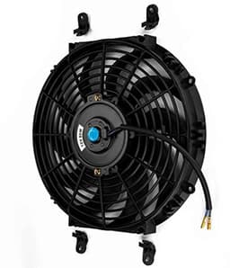 Koelventilator 12 inch voor auto's - Efficiënte 80W koeler met 10 bladen — thumbnail 1