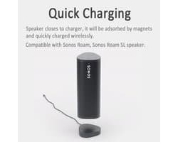 Draadloze Oplader Base voor Sonos Roam en Roam SL - Magnetisch Oplaad Dock Pad