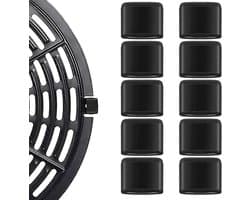 10 stuks hittebestendige siliconenrubberen airfryer met rubberen pad voor levensmiddelen, geschikt voor Ninja AF101 AF161 AF150AMZ Airfryer