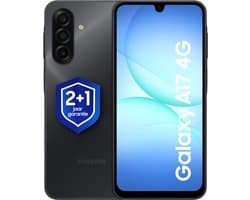 Samsung Galaxy A17 4G - 128GB - Black + 1 jaar extra garantie