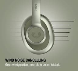 Fresh 'n Rebel Clam Blaze 2 – Draadloze Bluetooth Koptelefoon – 80 uur Speelduur – Inclusief App - Met volume wiel - Dried Green — thumbnail 10