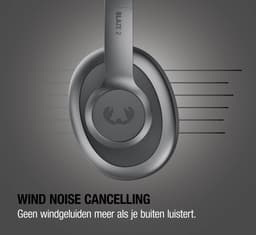 Fresh 'n Rebel Clam Blaze 2 – Draadloze Bluetooth Koptelefoon – 80 uur Speelduur – Inclusief App - Met volume wiel - Storm Grey — thumbnail 12