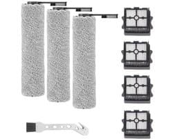 accessoireset - accessoireset natte en droge stofzuiger - reserveonderdelen - 4 filters, 3 borstelrollen, 1 Universele ganzenkopborstel - S5 combo
