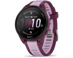 Garmin Forerunner 165 Music - Hardloophorloge - 43 mm - Berry-Lilac