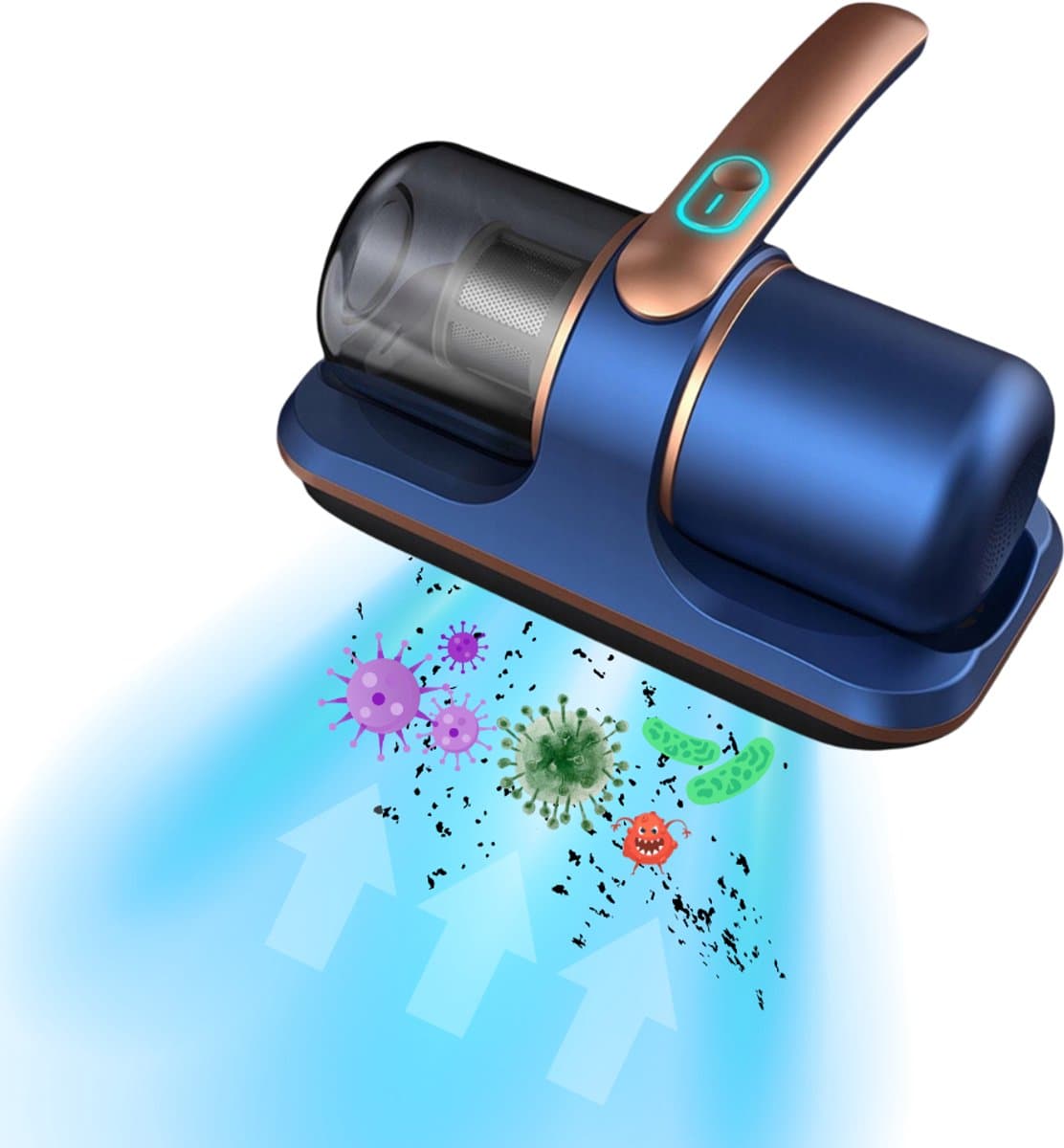 Klikkopers® - Stofzuiger - Cleaner Pro Miteremoval Stofzuiger - Huisstofmijt Stofzuiger Voor Bed - Huisstofmijt Bestrijder - Matras Stofzuiger — afbeelding 1
