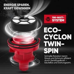 Zakloze stofzuiger 700W - Testwinnaar Prijs/Prestatie in Huis & Tuin — thumbnail 3