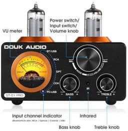 Mini Tube Amplifier met Bluetooth 5.0 en VU-meter — thumbnail 5