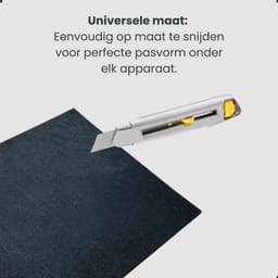 AVOID® 2x Anti Tril Mat voor Wasmachine en Droger - Geluiddempend, Anti-Slip en Trillingsvrij voor Stabiele Apparaten — thumbnail 4