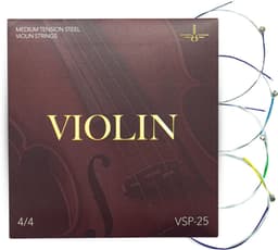 VSP-25 - Vioolsnaren 4/4 - Medium Tension Steel - Viool Snaren — thumbnail 1
