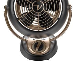 Vintage metalen ventilator voor bureaus - 12 inch