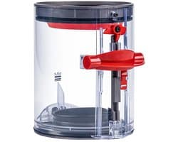 SQOON® Stofreservoir geschikt voor Dyson V10 / SV12 - Gelijk aan model: 969509-02 - Compact formaat 145 mm - Ideale vervanging voor versleten of beschadigde stofopvangbak
