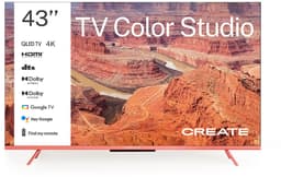 CREATE - QLED 4K 43" Smart TV met antireflectiescherm en gekleurde lijst - TV COLOR STUDIO — thumbnail 1