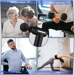 Mini-spiermassagepistool, draagbaar mini-massagepistool, ultra-stil massagepistool voor het verlichten van spierpijn — thumbnail 2
