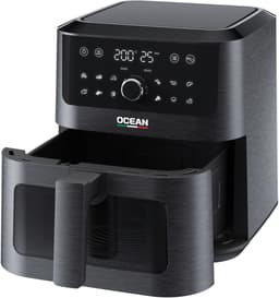 OCEAN OCAFK1755DWN - Airfryer - 5.5L - 1700W - Doorkijk lade - 12 Programma's — thumbnail 2