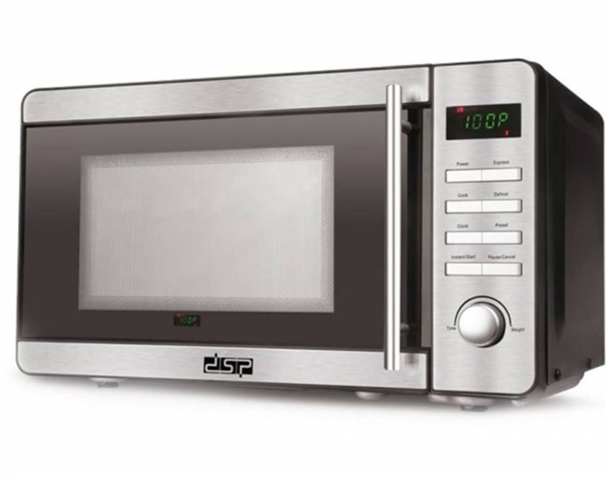 SKYNEXT Vrijstaande Magnetron - 20L - 6 standen - Nieuw Model - 1150W - Microwave - RVS/Zwart — afbeelding 1