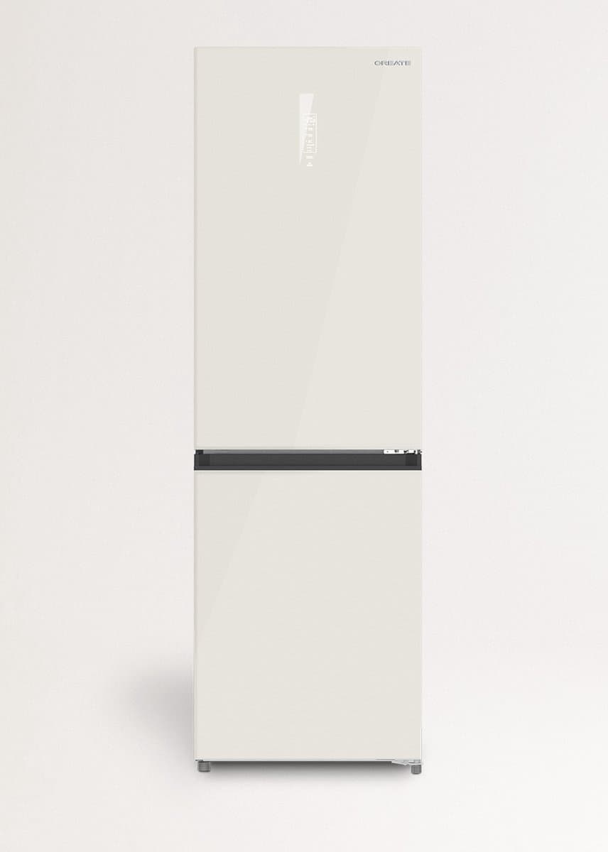 CREATE - 402L combi-koelvriescombinatie met Space Pro en Care+ - Gebroken wit - FRIDGE STUDIO COMBI PRO 402 — afbeelding 1