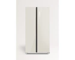 CREATE FRIDGE STUDIO SIDE BY SIDE 550 - Amerikaanse koelkast - Creme