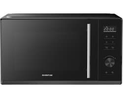 Inventum MN267CB Combimagnetron - 26L - 900W - Hetelucht- en grillfunctie - 10 kookprogramma's - 4 combistanden - Ontdooifunctie - Kinderslot - Zwart