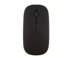 Draadloze Muis – 11×5.8 cm – Oplaadbaar & Rechtshandig – Stil Scrollwiel – Compatibel met Laptop, Tablet & iPad – Zwart