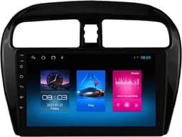 Autoradio met bluetooth - Carplay - Voor Mitsubishi Mirage / Space Star (2012-2018) - Geschikt voor Apple en Android - Stereo - Navigatie - Navigatiesysteem auto - 1GB 16GB — thumbnail 1