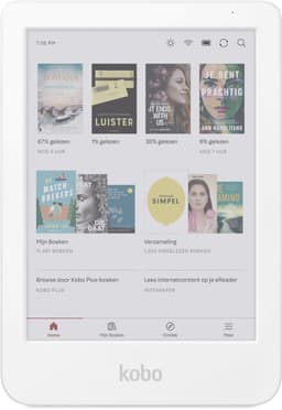 Kobo Clara Colour - E-reader - 6 inch kleurenscherm - 16GB - Luisterboeken - Wit — thumbnail 1