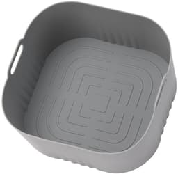 2 stuks Geschikt voor HD9252 HD9200 HD9255 luchtkoker silicone bakplaat vierkant luchtkoker silicone bakplaat luchtkoker accessoires- grijs — thumbnail 4