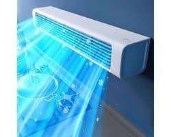Draagbare Wandairconditioner Zonder Raam - Mini Airco Met Afstandsbediening