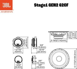 JBL Stage 1 62CF Oranje — thumbnail 5