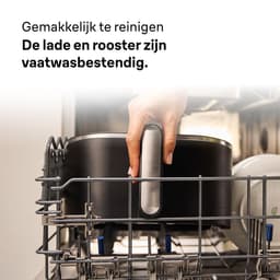 Braun MultiFry 5 Airfryer 2in1 - HF5050 - 6L - tot 6 personen - Vaatwasbestendige Lade - RealOven Tec — thumbnail 7