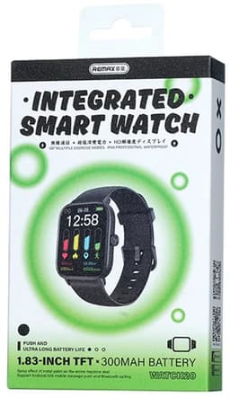 Remax WATCH20 - SmartWatch - Integrated Smart Watch - IP68 - Zwart — thumbnail 3