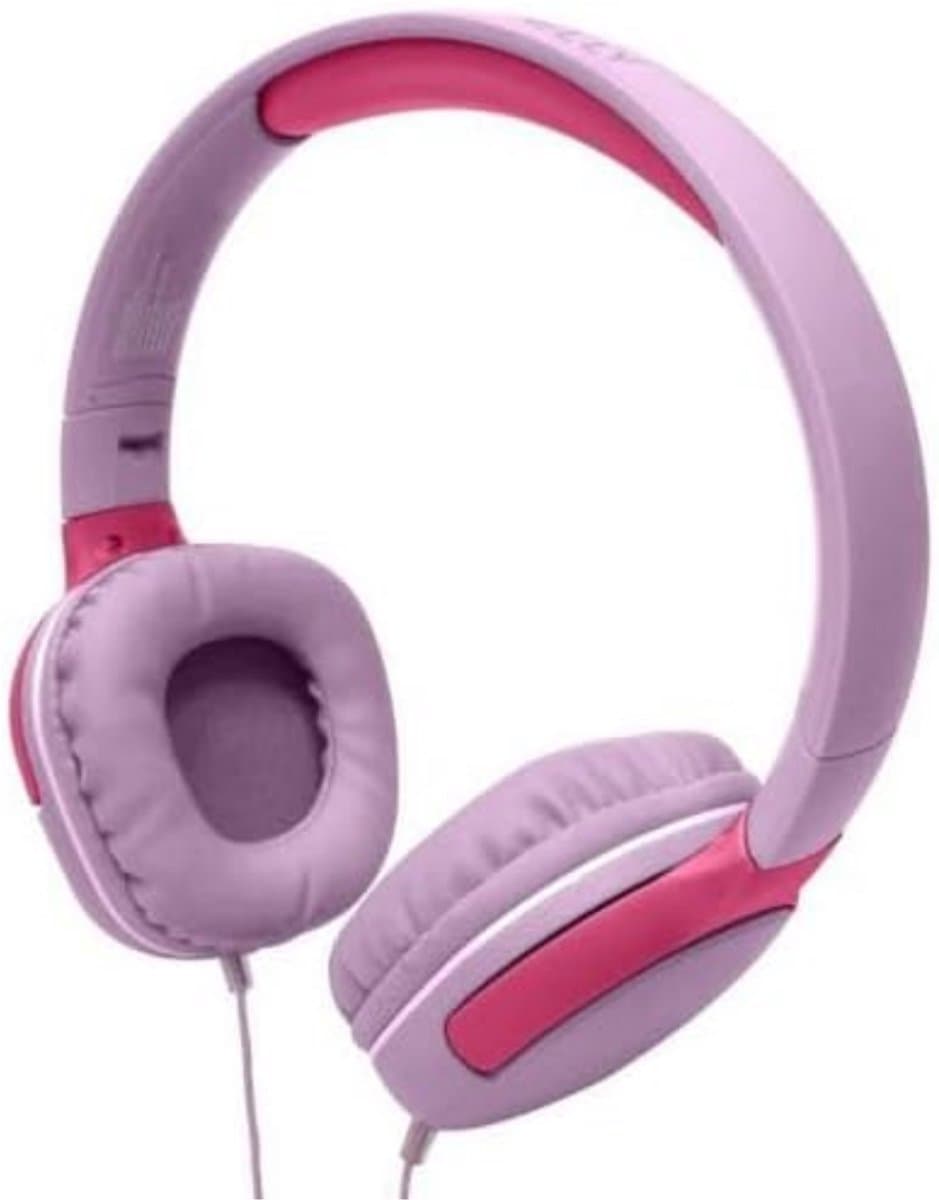 Koptelefoon kinderen met draad - Kinderkoptelefoon - Bedrade hoofdtelefoon - Veilig volume - School - Tablet - Laptop - Reizen - Muziek luisteren — afbeelding 1