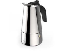 Xavax Espressomaker Van RVS Voor 4 Kopjes Fornuiskan O.a. Inductie 200ml