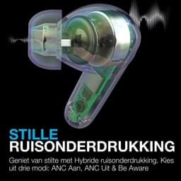 JLAB JBuds Pods ANC TWS In-ear Draadloze oordopjes Met Noise-cancelling Zwart — thumbnail 4