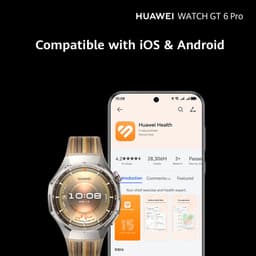 Huawei WATCH GT6 Pro 46mm Zwart | 21 dagen batterijduur – Nauwkeurige GPS & hartslagmeting – Innovatieve professionele fiets-tracking – Saffierglas & titanium behuizing – ECG – Compatibel met iOS & Android — thumbnail 14