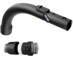 SQOON® Pistoolgreep geschikt voor Miele S500/S600/S4/S5/S6/S7/S8 - Gelijk aan model: 9442601 / 5269091 - Ø35mm met kliksluiting voor originele slang en buis - Vervangt originele Miele-handgreep