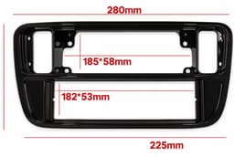 ADIVOX T1 7 inch inklapbaar Display geschikt voor VW Up!/Seat Mii/Skoda Citigo Android 15 CarPlay/Auto/Wifi/RDS/DSP/NAV — thumbnail 3