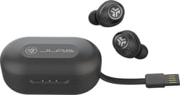 JLab JBuds Air ANC Volledig Draadloze Oortjes met Ruisonderdrukking - Draadloze Oordopjes - Bluetooth Oordopjes - Wireless earbuds - Draadloze Oortjes - Oplaadcase - Zwart — thumbnail 4