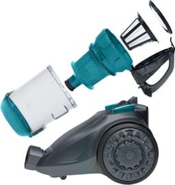 Bestron Stofzuiger zonder zak - ABL930SR - HEPA 13 filter - Bereik 7 m - 1,5 L - Blauw/Grijs - 5 jaar garantie — thumbnail 4